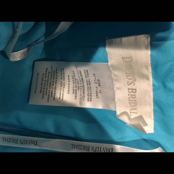 Davids Bridal Bridesmaid Dress - Picture 4 of 5